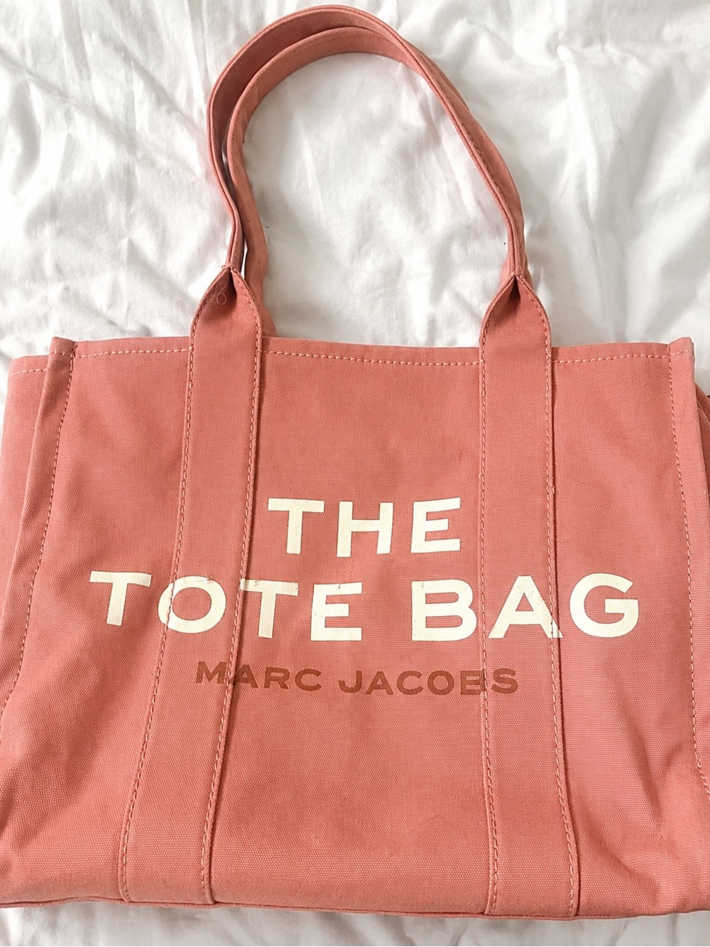 Marc Jacobs Large Tote Bag Sweet Pea Pink Japan Exclusive Rare